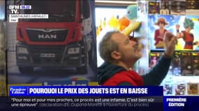 Le prix d'une vingtaine de jouets pour enfant en baisse dans ce magasin, grâce à une diminution des coûts de transport