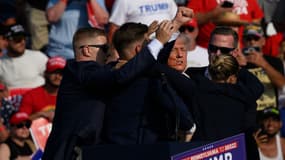Donald Trump après la tentative d'assassinat
