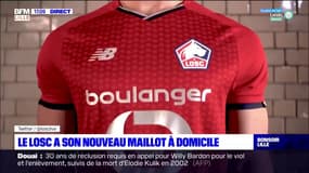 Le LOSC dévoile le maillot à domicile pour la saison 2021-2022