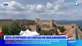 L'été chez nous: des défis olympiques transposés au château du Hohlandsbourg