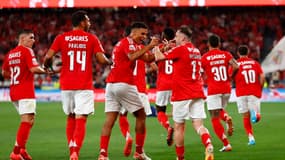 Célébration Benfica