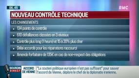 En quoi consiste le nouveau contrôle technique? 