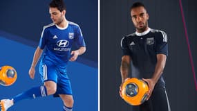 Les nouveaux maillots de l'OL