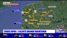 Inondations: le point sur la situation dans le Nord et le Pas-de-Calais