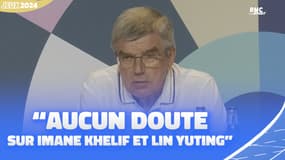 JO 2024 / Boxe : Bach n'a "jamais eu le moindre doute" sur les boxeuses Imane Khelif et Lin Yuting