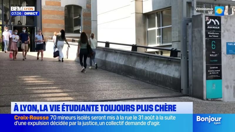 Rhône: à Lyon, la vie étudiante toujours plus chère (1/1)