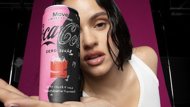 Coca-Cola lance en France sa nouvelle marque Coca-Cola Creations, avec Rosalia