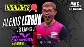 Résumé : A. Lebrun vs Liang. J (Champions Chongqing)