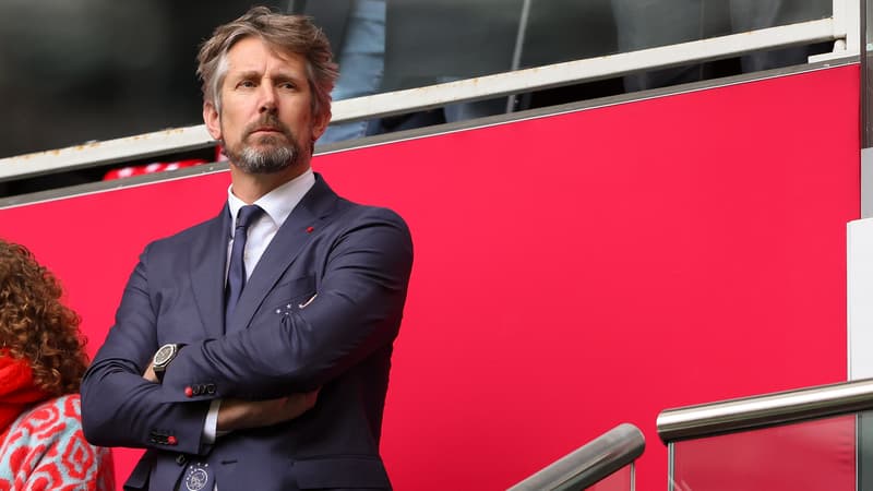 Edwin van der Sar, directeur général de l'Ajax, en mars 2023