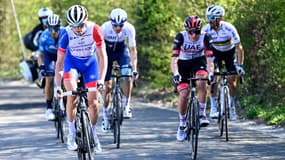 David Gaudu, Tadej Pogacar et Julian Alaphilippe