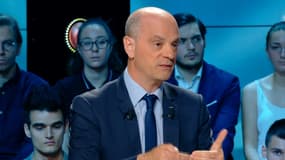 Jean-Michel Blanquer, le ministre de l'Éducation nationale sur le plateau de BFMTV le 2 juin 2019