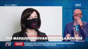 Transparents, sans buée, connectés... les masques innovants pour la rentrée