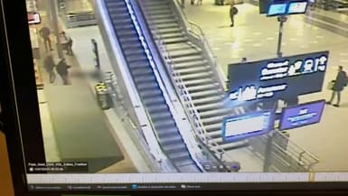 L'assaillant de la gare du Nord est maîtrisé par les tirs de deux policiers, le 11 janvier 2023