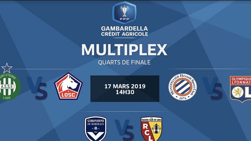 Coupe Gambardella: le multiplex des quarts de finale en vidéo
