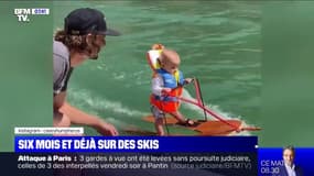 Aux États-Unis, la surprenante vidéo d'un bébé de six mois faisant du ski nautique