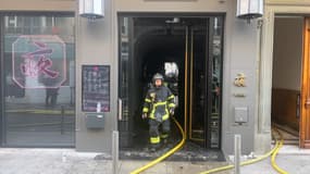 Le restaurant Yoru, ouvert il y a seulement quelques semaines, a été presque entièrement ravagé par un incendie.