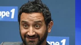 Cyril Hanouna et Emmanuel Macron.