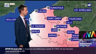 Météo Nord-Pas-de-Calais: des averses dans les terres et du soleil sur la côte, il fera 20°C à Lille et 18°C à Calais 