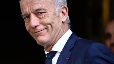 Le président du Medef, Patrick Martin, le 18 janvier 2024 à Matignon