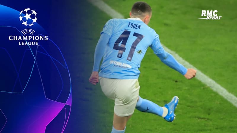 Dortmund-Man. City : La grosse frappe de Foden pour mettre City devant