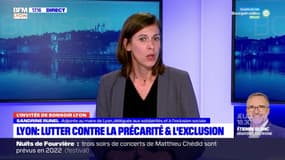 Déclaration des droits des personnes sans-abris: Sandrine Runel, adjointe au maire de Lyon déléguée aux solidarités et à l'inclusion sociale, assure que l'objectif est notamment "de garantir les droits fondamentaux" aux personnes sans abris