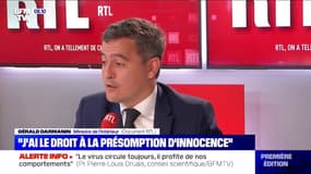 Visé par une plainte pour viol, Gérald Darmanin dit "avoir le droit à la présomption d’innocence"