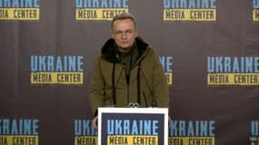 Andriy Sadovy, maire de Lviv, le 18 mars 2022