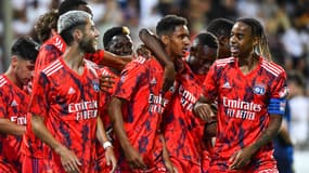 L'OL lors de sa victoire contre le Dynamo Kiev