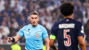 L'arbitre Istvan Kovacs lors de la finale PSG-Inter Milan en Ligue des champions, le 31 mai 2025