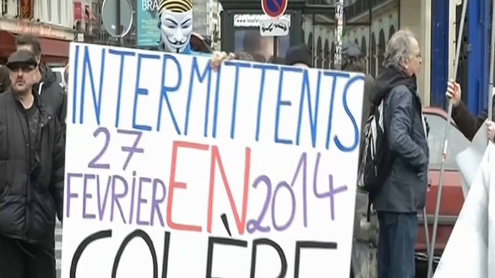 Voltuan, mobilisé auprès des intermittents du spectacle. Voltuan, mobilisé auprès des intermittents du spectacle.