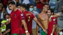 Cristiano Ronaldo après son doublé et son record avec le Portugal