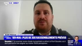 Le 1er mai: "Demain, c'est une explosion sociale qui se retrouvera partout sur le territoire"déclare le syndicaliste Julien Troccaz (Sud Rail