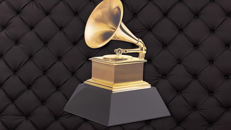 Le logo des Grammy Awards, qui récompensent les artistes musicaux de l'année