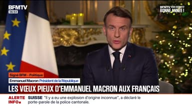 SIGNÉ BFM - Vœux d'Emmanuel Macron: "Le moins que l'on puisse dire, c'est que le ton n'allait pas avec les mots"