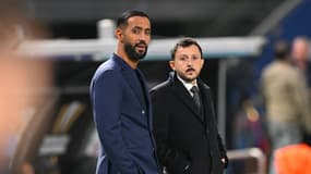 Medhi Benatia avec Pablo Longoria le 7 janvier 2026
