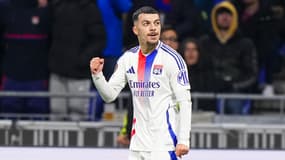 Georges MIKAUTADZE lors de Lyon-FCSB, le 13/03/2025