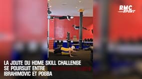 La joute du Home Skill Challenge se poursuit entre Ibrahimovic et Pogba