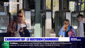 Pénurie de carburant: les Franciliens adaptent leurs trajets
