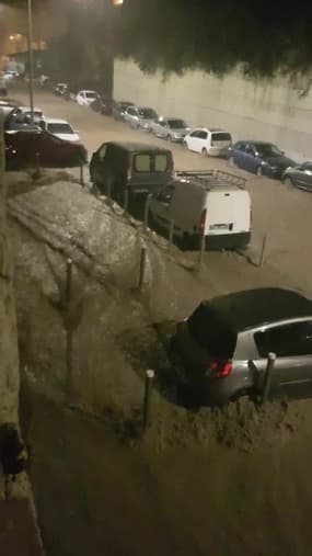 Inondations à Nice - Témoins BFMTV