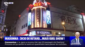 3h30 de retard, téléphone interdit... Les fans de Madonna ont dû s'accrocher pour son concert au Grand Rex