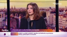 Perrine Sallé, porte-parole de l'association Femmes de Forces de l'Ordre en Colère