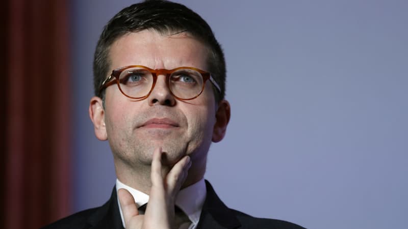 Luc Carvounas le 21 novembre 2016 à Alfortville (Val-de-Marne).