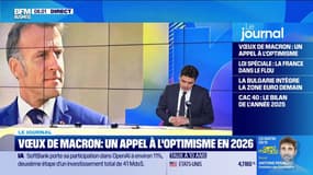 Vœux d'Emmanuel Macron : un appel à l'optimisme en 2026