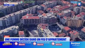 Nice : une femme décède dans un feu d'appartement