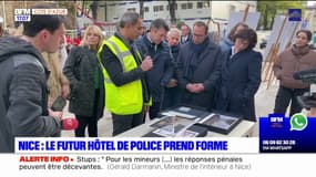 Nice: le futur hôtel de police prend forme 