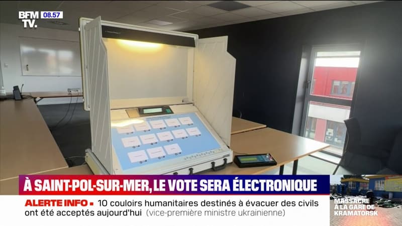 Présidentielle: à Saint-Pol-sur-Mer, le vote sera électronique