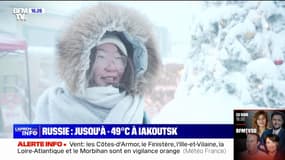 En Russie, le froid sibérien atteint -49°C