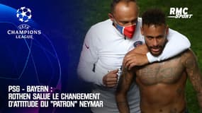  PSG - Bayern : Rothen salue le changement d'attitude du "patron" Neymar