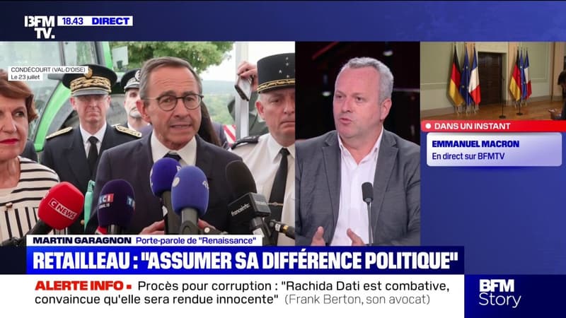 Propos de Bruno Retailleau: 