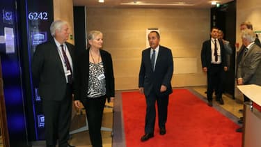 Michel Delpuech, préfet de police de Paris, lors de son arrivée à son audition devant la commission des Lois le 23 juillet